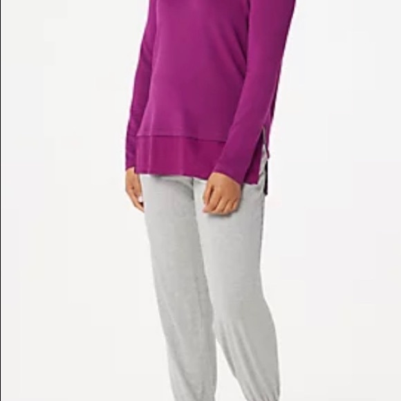 Cuddl Duds ultra soft hooded tunic - Picture 3 of 4